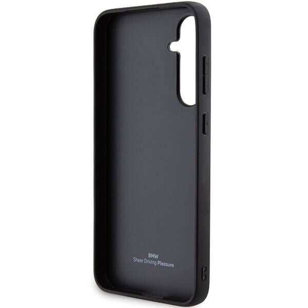 Original Case SAMSUNG GALAXY S23 FE BMW Leather Hot Stamp (BMHCS23FESLLBK) black 3666339218553