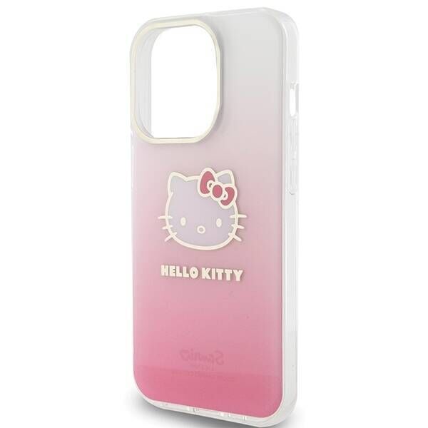 Original Case IPHONE 13 PRO MAX Hello Kitty Hardcase IML Gradient Electrop Kitty Head (HKHCP13XHDGKEP) pink 3666339185374