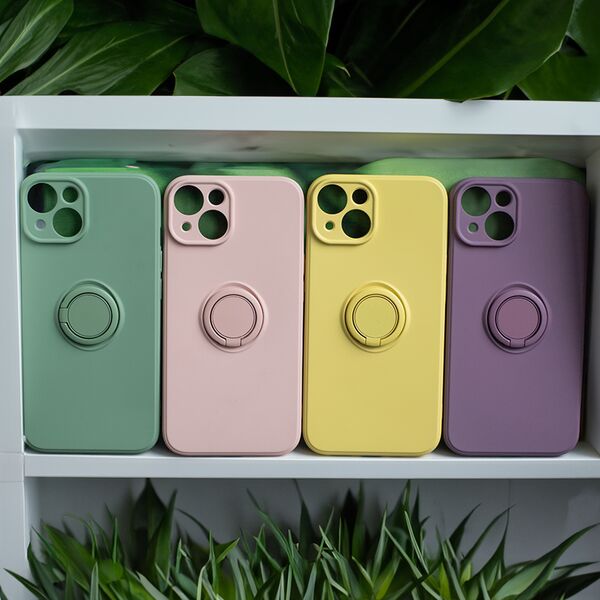 Finger Grip case for iPhone 15 6,1&quot; mint 5907457753815