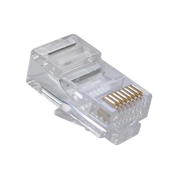 Βύσμα RJ-45 1000τεμ, No brand, Διαφανές - 17113 έως 12 άτοκες Δόσεις