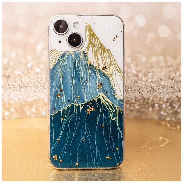 Gold Glam case for Samsung Galaxy A15 4G / A15 5G Mountain 5907457743663