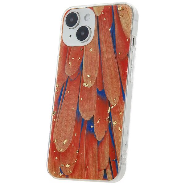 Gold Glam case for Samsung Galaxy S24 Orange 5907457743892