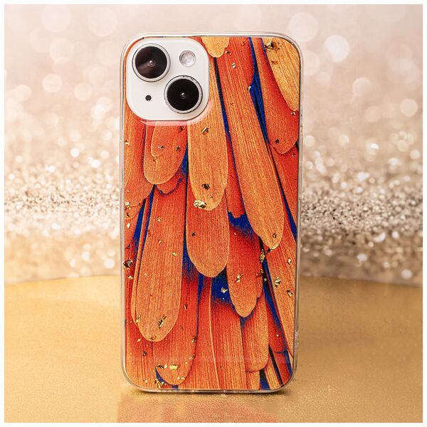 Gold Glam case for Xiaomi Redmi 13C 4G / 13C 5G Orange 5907457743977