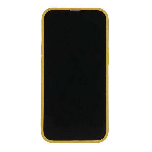 Silicon case for iPhone 13 6,1&quot; yellow 5907457755451