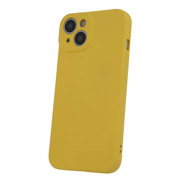 Silicon case for iPhone 14 6,1&quot; yellow 5907457755475