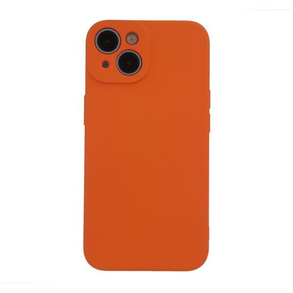 Silicon case for iPhone 15 Pro Max 6,7&quot; orange 5907457756366