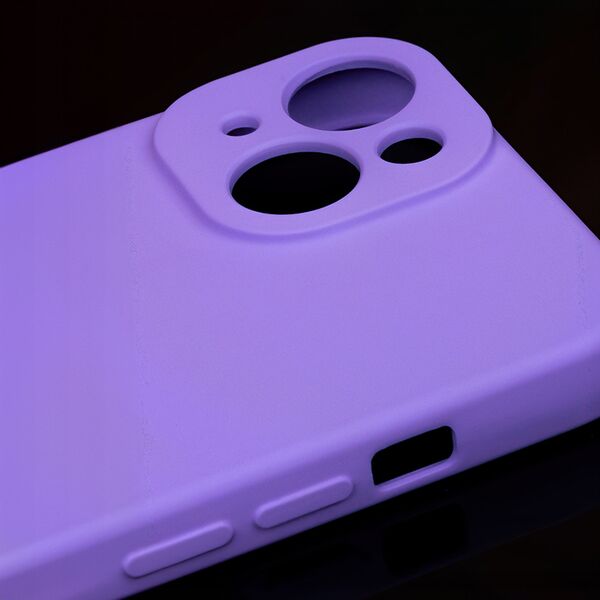 Silicon case for Samsung Galaxy S22 lilac 5907457756212