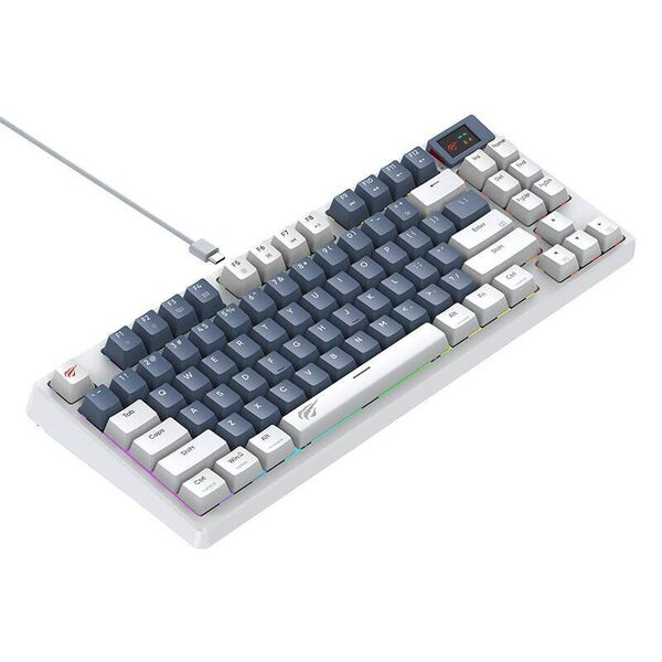 Mechanical Gaming Keyboard Havit KB884L white 6939119075767