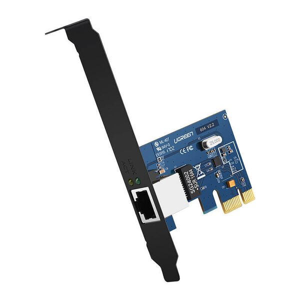 PCI Express network adapter UGREEN US230, Gigabit 10/100/1000Mbps 6957303837717