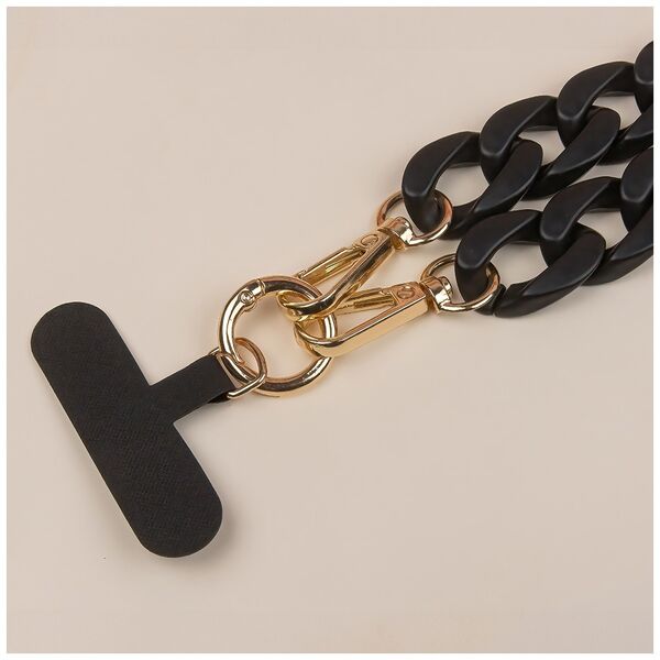 Phone chain long matte black 5907457744516