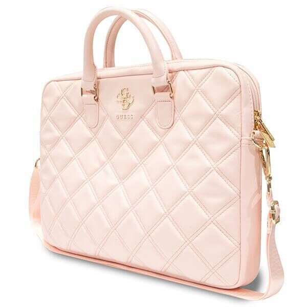 Bag LAPTOP 16" Guess Quilted 4G (GUCB15ZPSQSSGP) pink 3666339210946