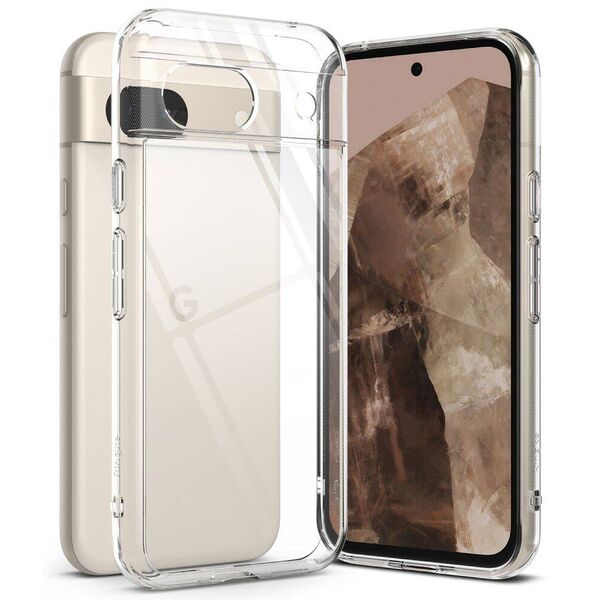 Case GOOGLE PIXEL 8A Ringke Fusion transparent 8809961785771