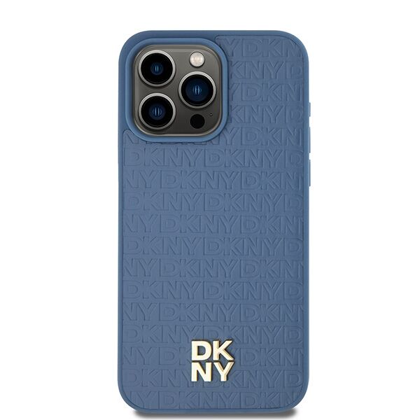 DKNY case for iPhone 15 Pro Max 6,7&quot; DKHMP15XPSHRPSB brown HC Magsafe pu repeat pattern w stack logo 3666339261689