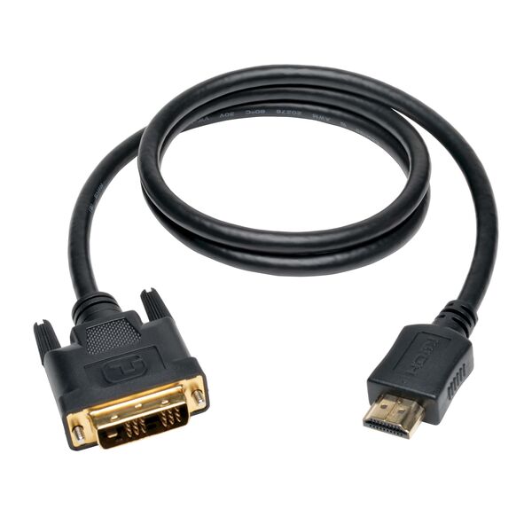 ΚΑΛΩΔΙΟ HDMI (M) TO DVI-D 2M NEW