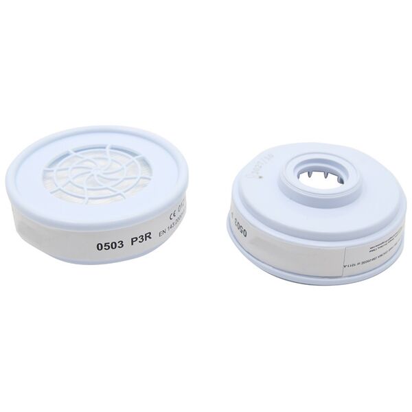 Bormann pro Bpp24682 Bormann pro Bpp2468-2 Φίλτρο Μάσκας Σκόνης p3 r 2τμχ,άσπρο (Κατάλληλο για Bpp2460-Bpp2462) 073789 έως 12 Άτοκες Δόσεις