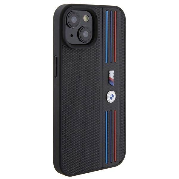 Original Case APPLE IPHONE 15 BMW Tricolor M Collection (BMHCP15S22PPMK) black 3666339143428