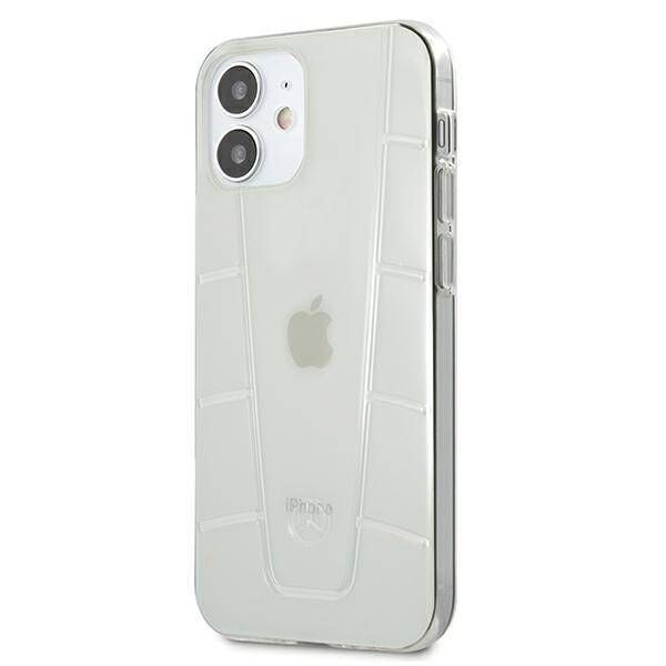 Case IPHONE 12 MINI Mercedes Hardcase Transparent Line (MEHCP12SCLCT) transparent 3700740483626