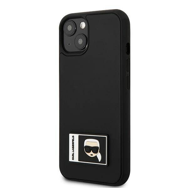 Original Case IPHONE 13 MINI Karl Lagerfeld Hardcase Ikonik Patch black 3666339049645