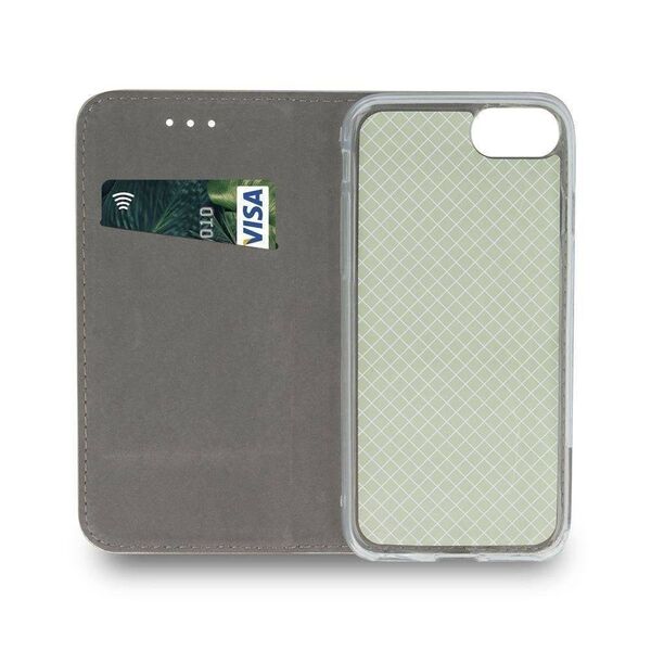 Case OPPO RENO 8T Wallet with a Flap Leatherette Holster Magnet Book dark green 5900495075918