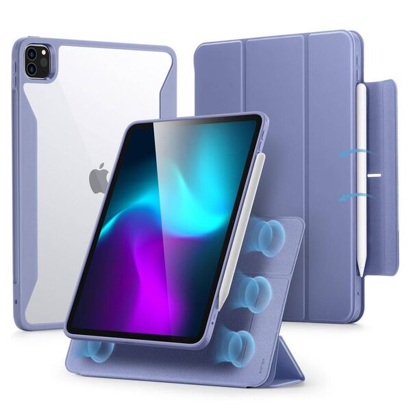 Case IPAD PRO 13.0 (7GEN) ESR Rebound Hybrid purple 4894240193747