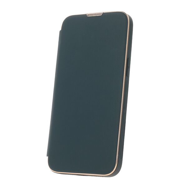 Smart Gold Frame Mag case for iPhone 14 Pro 6,1&quot; dark green 5900495147226