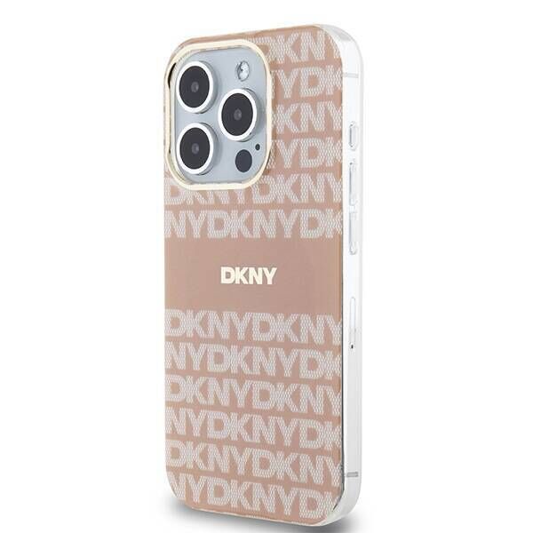 Original Case IPHONE 14 PRO MAX DKNY Hardcase IML Mono & Stripe MagSafe (DKHMP14XHRHSEP) pink 3666339267667