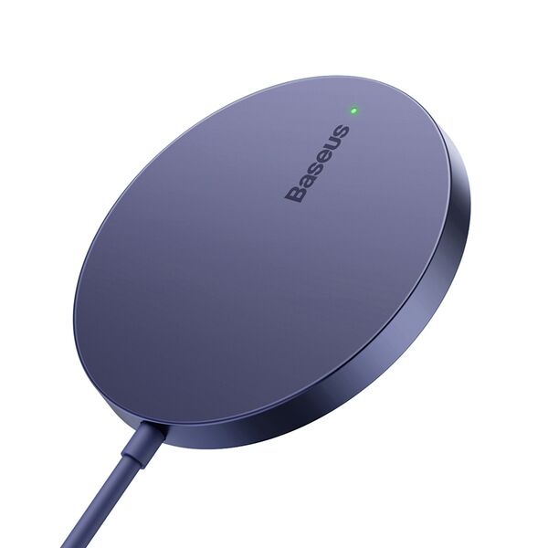 Baseus wireless charger Simple Mini 3 15W dusty purple 6932172623289