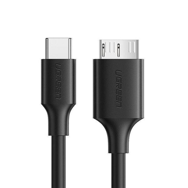 Micro-B USB 3.0 - USB-C cable UGREEN 1m (black) 6957303821037