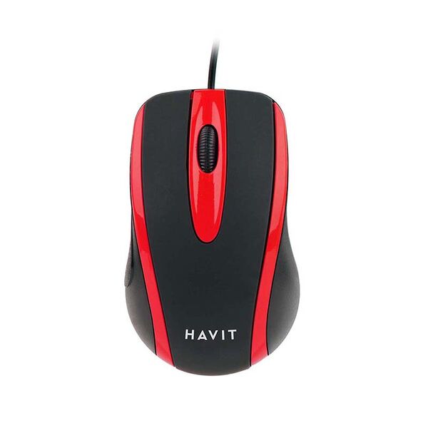 Havit MS753 universal mouse (black&red) 6950676221787