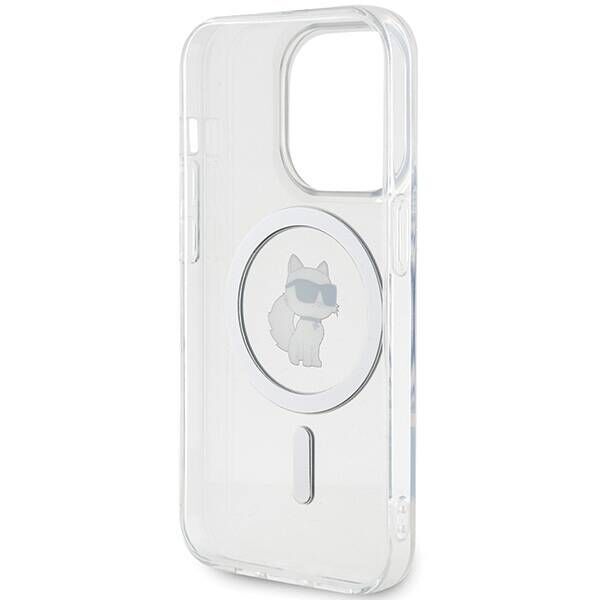 Original Case IPHONE 14 PRO MAX Karl Lagerfeld Hardcase Crossbody IML Karl Head MagSafe (KLHMP14XHFCCNOT) transparent 3666339162382