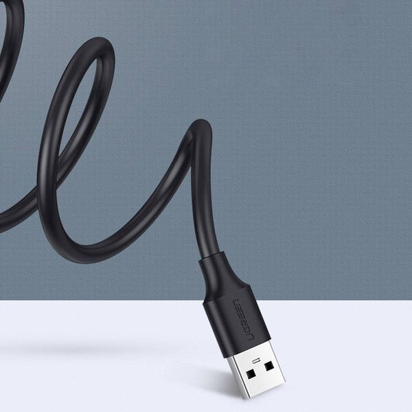 USB 2.0 extension cable UGREEN US103, 0.5m (black) 6957303813131