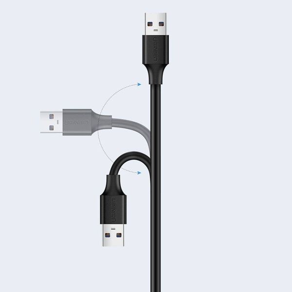 USB 2.0 extension cable UGREEN US103, 5m (black) 6957303813186