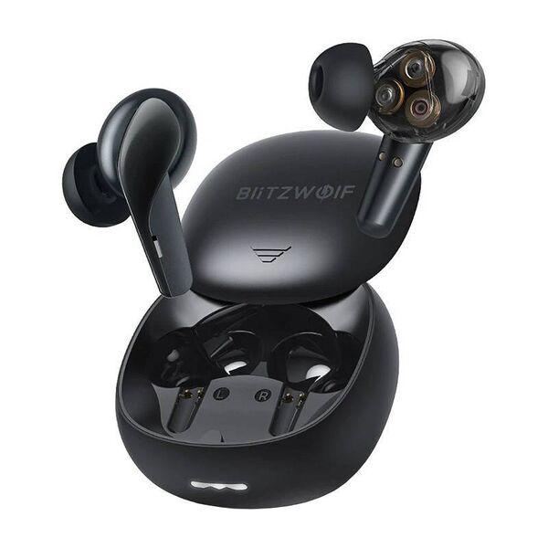 TWS BlitzWolf BW-FYE15 earbuds (black) 5907489609227