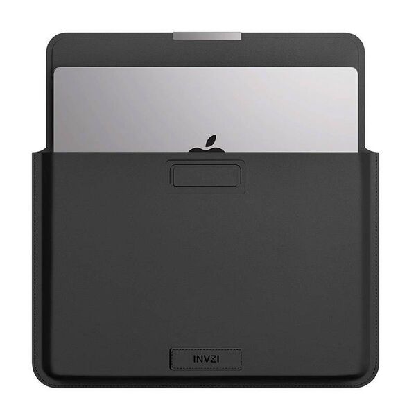 INVZI Leather Case / Cover with Stand Function for MacBook Pro/Air 13"/14" (Black) 754418838471