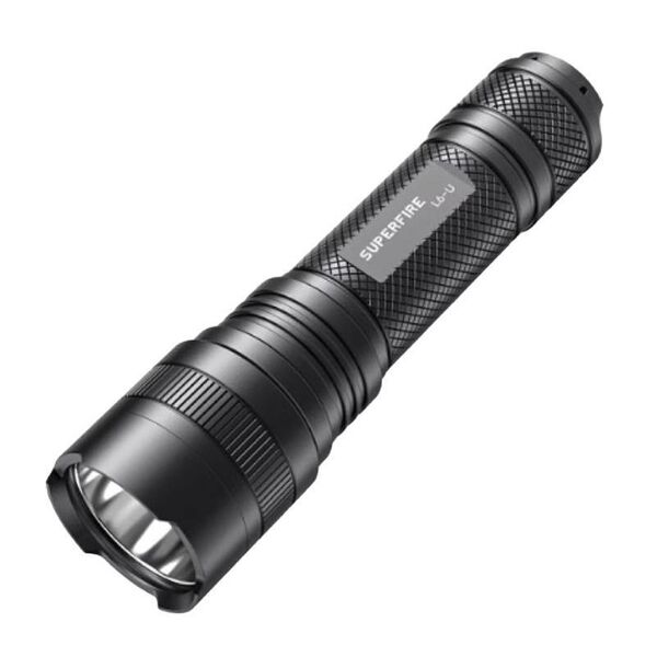 Flashlight Superfire L6-U, 1480lm, USB-C 6956362999596