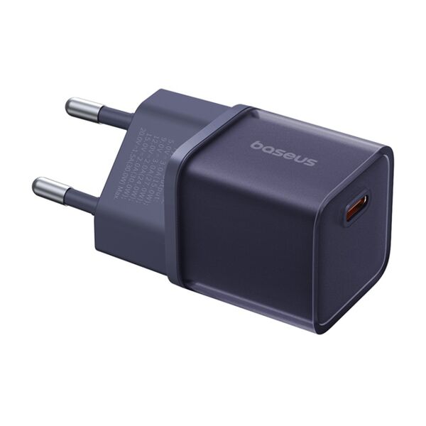 Baseus GaN5S Charger, Type-C, Fast Charge, 30W - Baseus Gallium Nitride (P10162504523-00) - Purple 6932172648657 έως 12 άτοκες Δόσεις