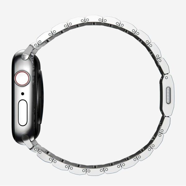 Strap for APPLE WATCH 4 / 5 / 6 / 7 / 8 / 9 / SE / ULTRA 1 / 2 (42 / 44 / 45 / 49 MM) Tech-Protect Steelband silver 5906302300495