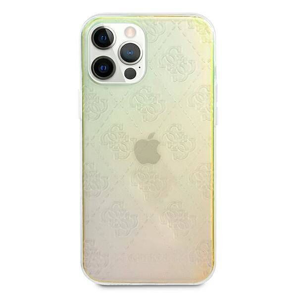 Original Case IPHONE 12 / 12 PRO Guess Hardcase 4G 3D Pattern Collection (GUHCP12M3D4GIRBL) multicolored 3700740481011