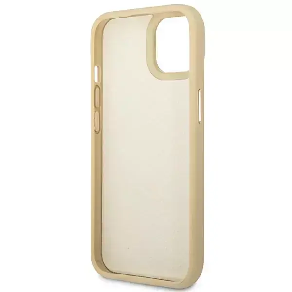 Original Case IPHONE 14 PLUS Guess Croco Collection gold 3666339083014