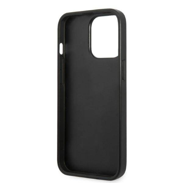 Original Case IPHONE 13 PRO MAX Karl Lagerfeld Hardcase Monogram Plaque black 3666339049157