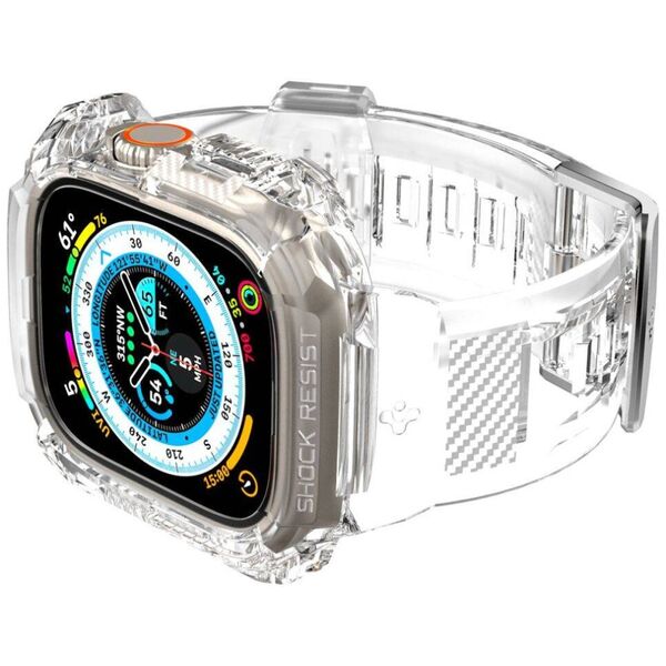 Strap for APPLE WATCH ULTRA 49MM Spigen Rugged Armor "Pro" transparent 8809811868807