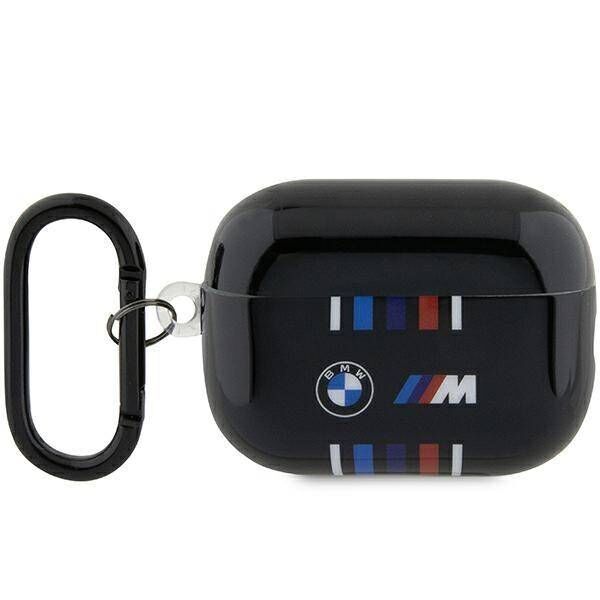 Original Case APPLE AIRPODS PRO 2 BMW Multiple Colored Lines (BMAP222SWTK) black 3666339123871