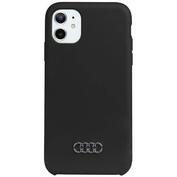 Original Case IPHONE 11 Audi Silicone Case (AU-LSRIP11-Q3/D1-BK) black 6955250226448