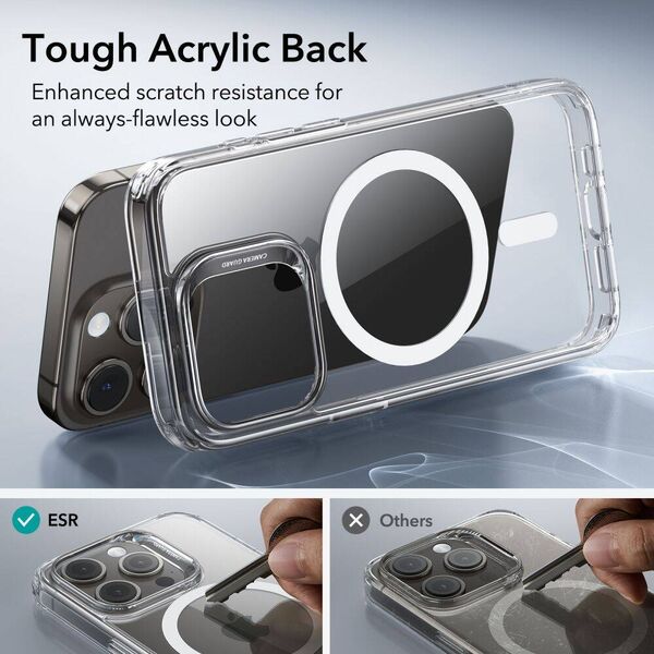 Case APPLE IPHONE 15 PRO MAX ESR CH Halolock MagSafe transparent 4894240173497