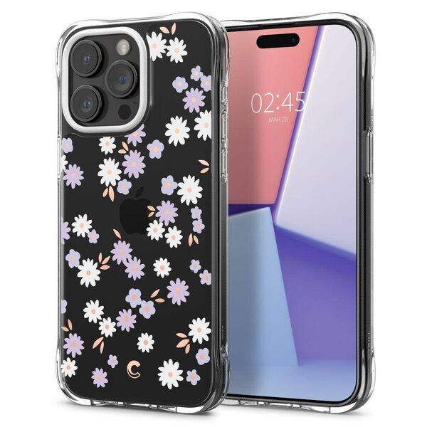 Case APPLE IPHONE 15 PRO Spigen Cyrill Cecile Dream Daisy transparent 8809896750820