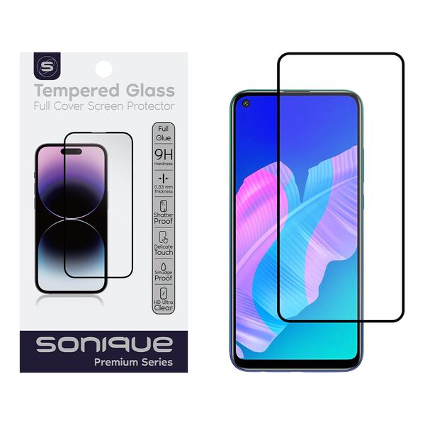 Hardy Glass Sonique Premium Series HD Full Cover 9H Huawei P40 Lite E Μαύρο 5210312027212