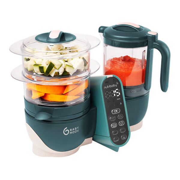 Babymoov Multi-purpose food processor Babymoov Nutribaby(+) 6-in-1 (green) 068298  A001136 έως και 12 άτοκες δόσεις 3661276179837