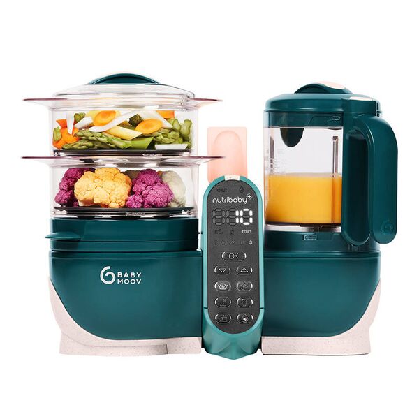 Babymoov Multi-purpose food processor Babymoov Nutribaby(+) 6-in-1 (green) 068298  A001136 έως και 12 άτοκες δόσεις 3661276179837