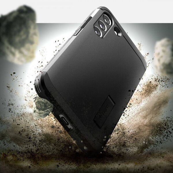 Case SAMSUNG GALAXY S22 Spigen Tough Armor black 8809811856088