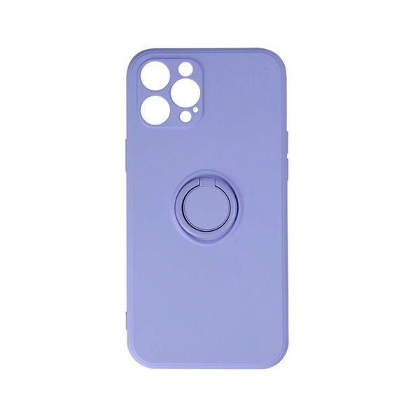 Case SAMSUNG GALAXY A12 Silicone Ring purple 5900495919069